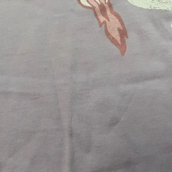 Almost 30 Not Alone Tee Women’s Size Large Purple T-Shirt Dazey LA Collab NEW - Picture 4 of 7